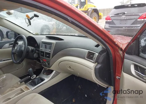 2010 Subaru Impreza 2.5I Premium из США, поврежденный, VIN JF1GE6B60AG508777